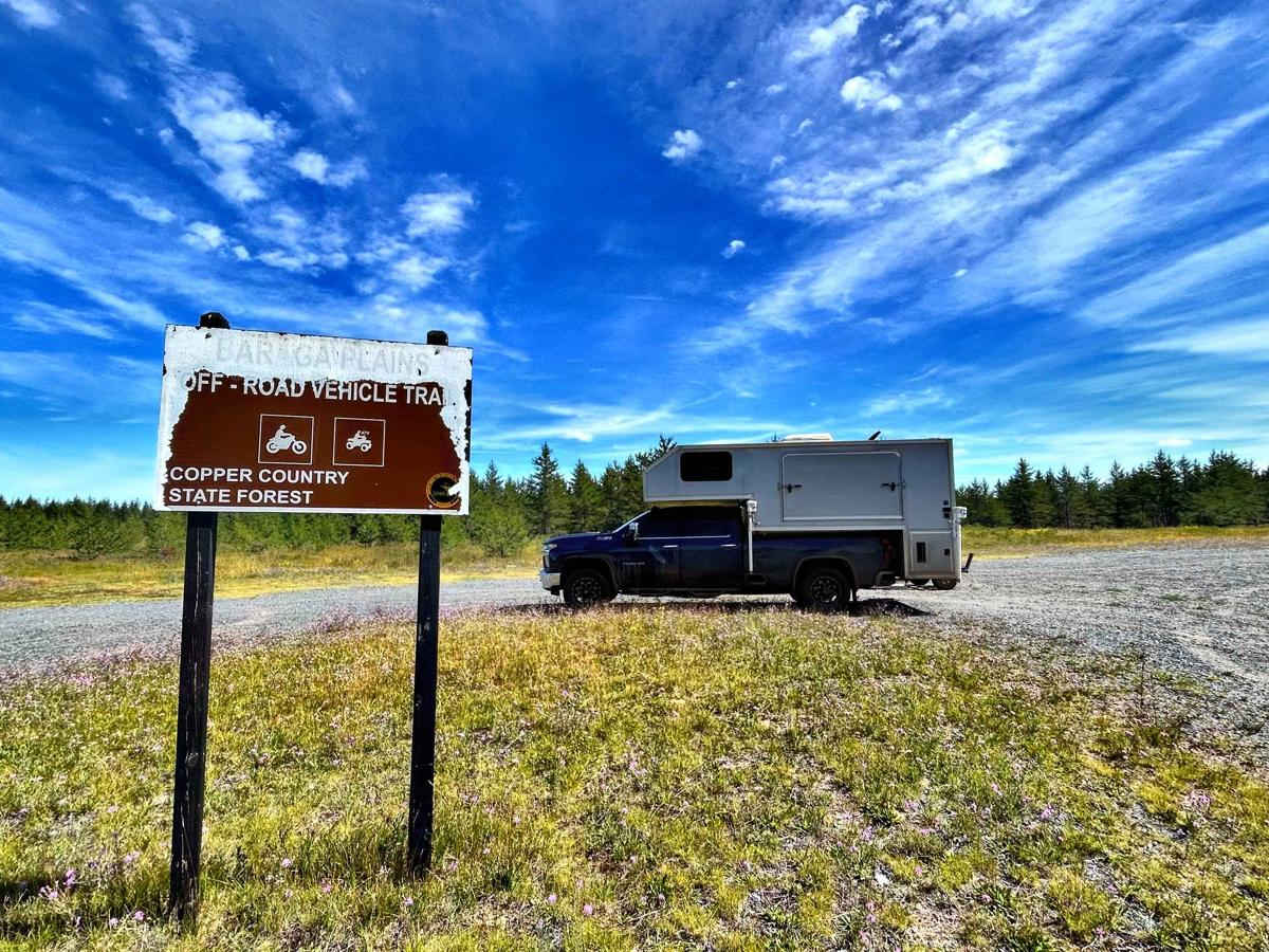 Baraga Plains North Loop trail photo