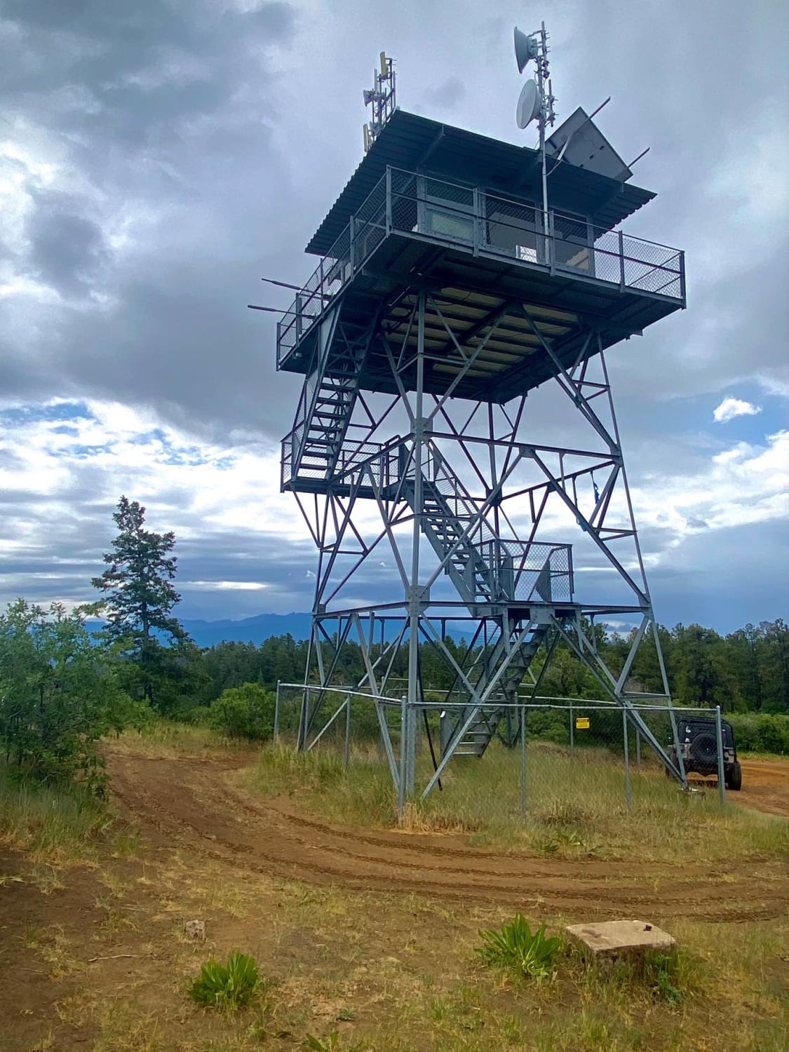 Lookout Tower & Views-USFS Rd #651A