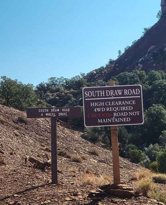 South Draw Road – Capitol Reef NP